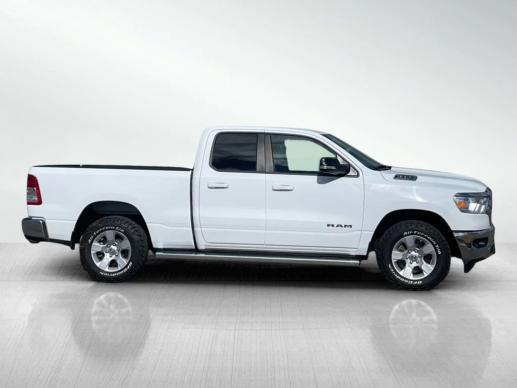 Used 2022 Bright White Clearcoat Ram Big Horn image 2