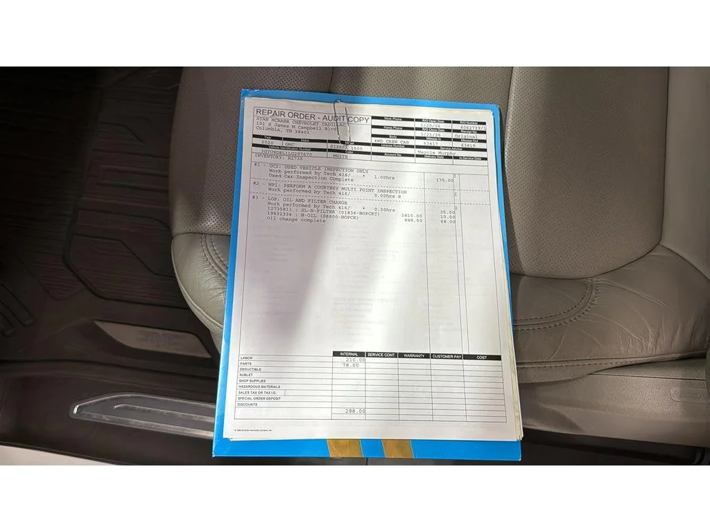 Used 2020 Summit White GMC SLT image 40