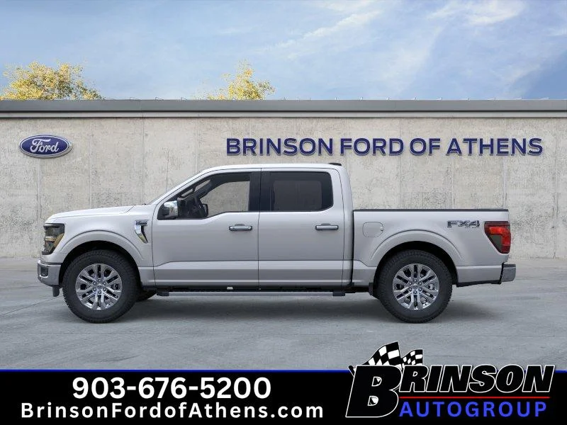 New 2026 Iconic Silver Metallic Ford XLT image 3
