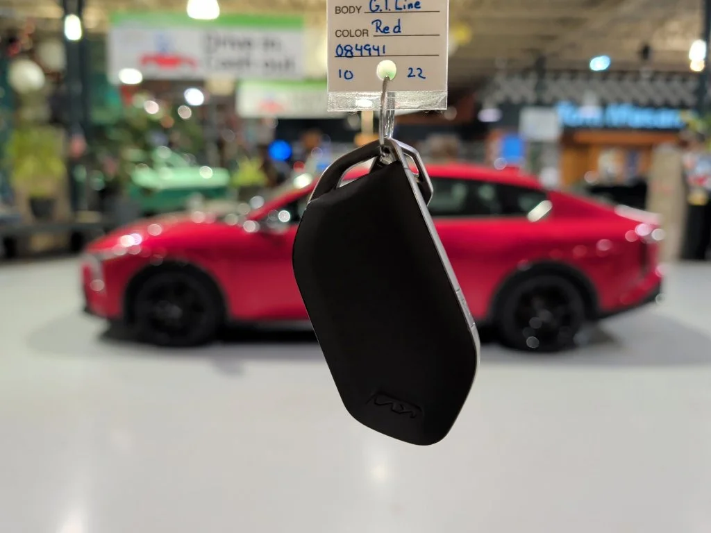 Used 2025 Currant Red Kia GT-Line Turbo image 4