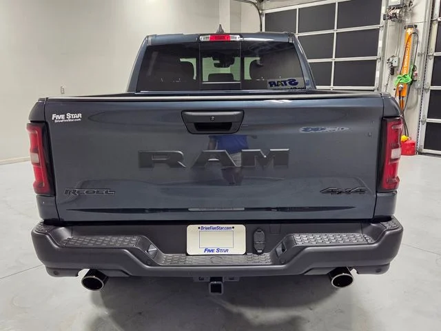 New 2026 Forged Blue Metallic Exterior Paint RAM Rebel image 9