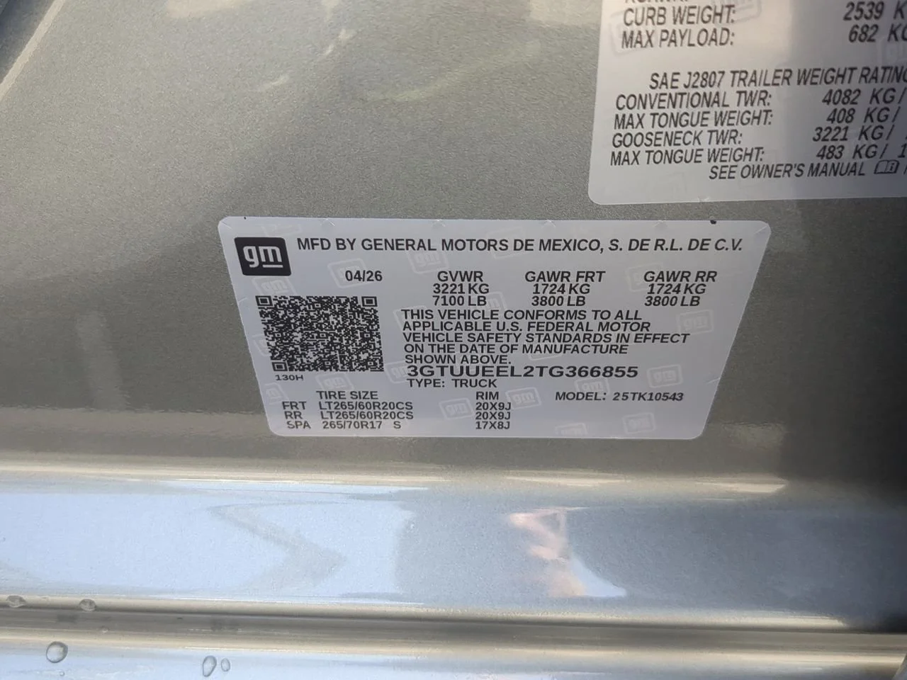 New 2026 Sterling Metallic GMC AT4 image 35