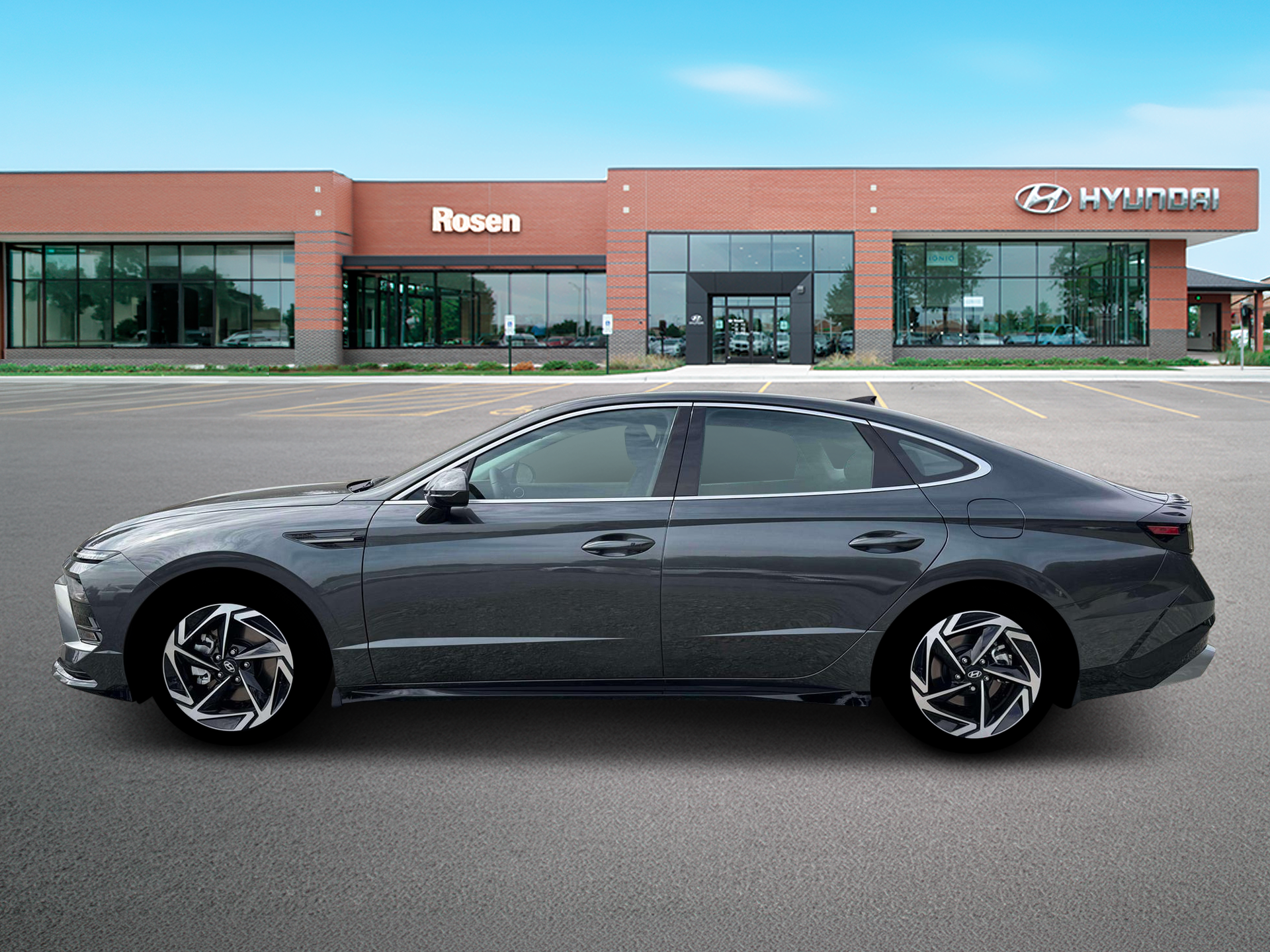 New 2026 Gray Hyundai SEL Sport image 3