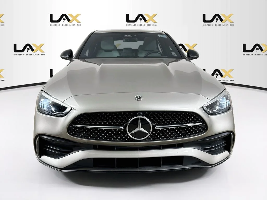 Used 2022 Silver Mercedes-Benz C 300 image 2