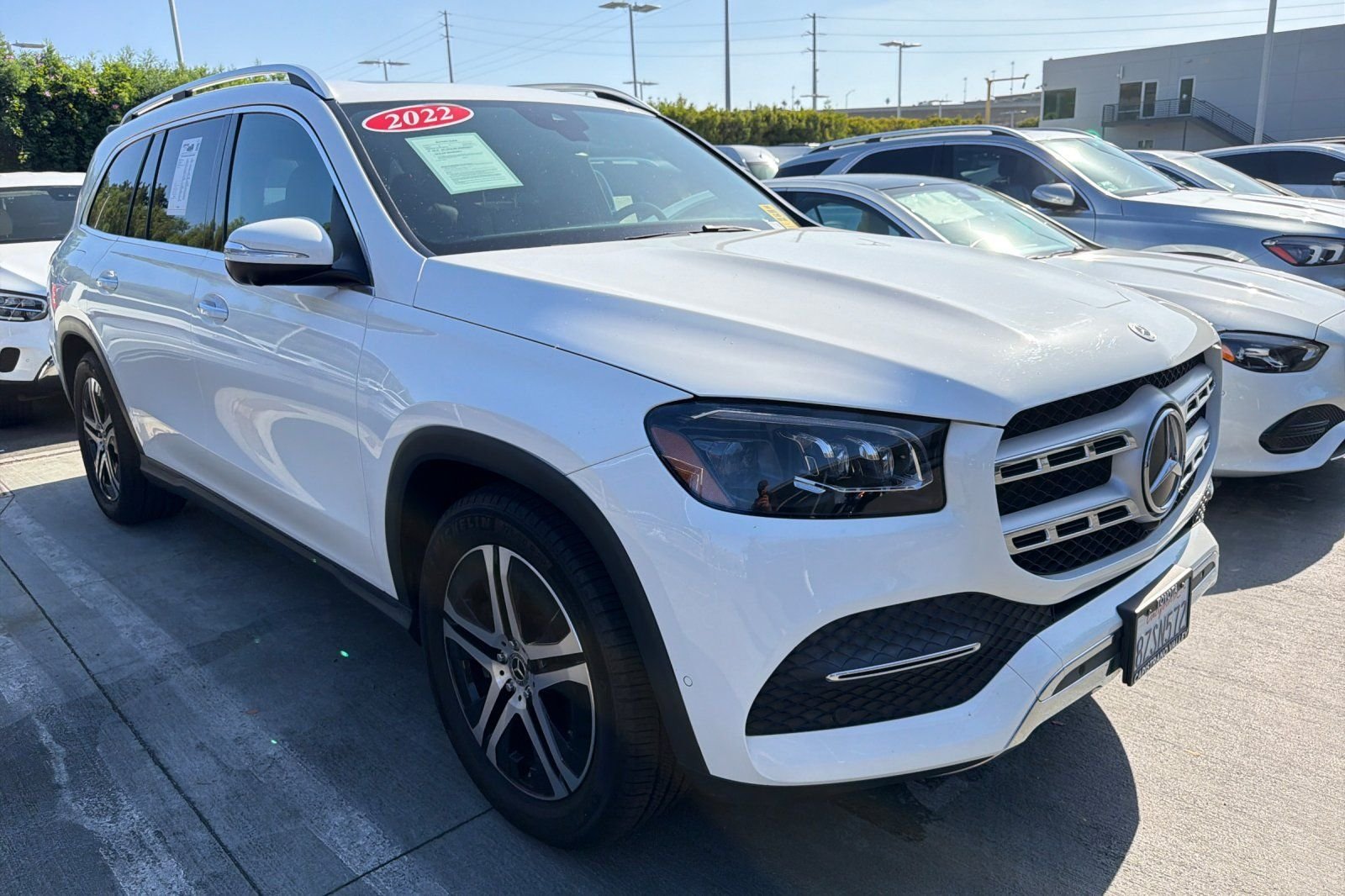 Certified Used 2022 White Mercedes-Benz GLS 450 image 5