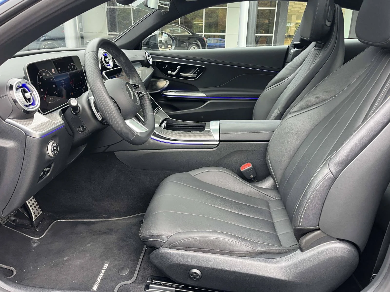 Certified Used 2025 Sterling Blue Metallic Mercedes-Benz CLE 450 4MATIC® Coupe image 37