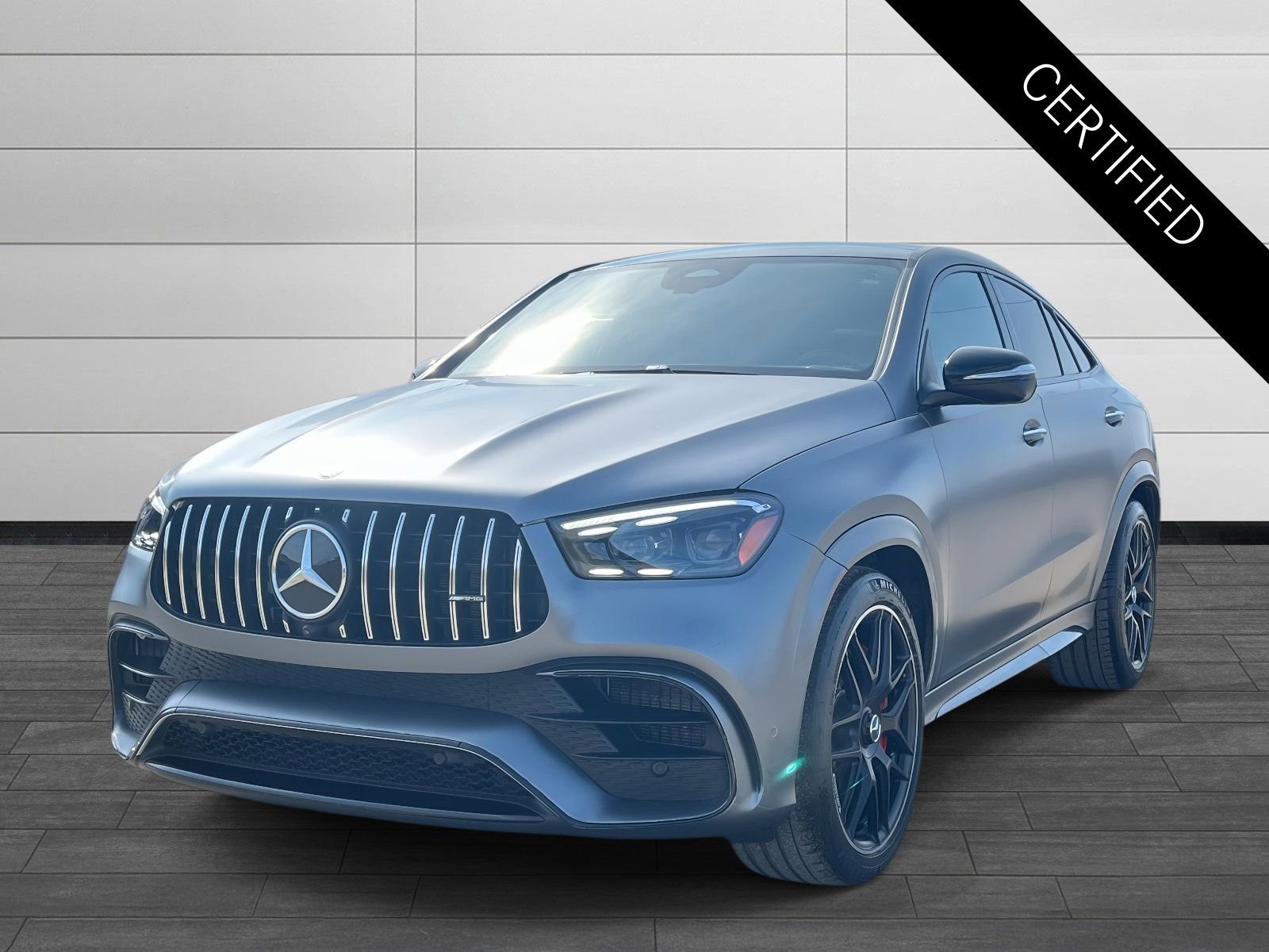 Certified Used 2025 Moonlight White Metallic Mercedes-Benz GLE 63 S AMG® image 6