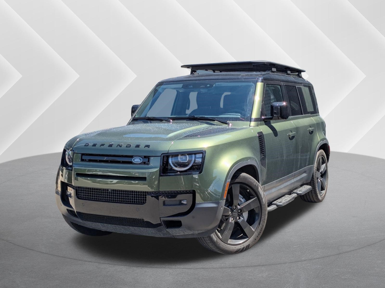 Certified Used 2026 Woolstone Green Metallic Land Rover 110 P300 S image 1