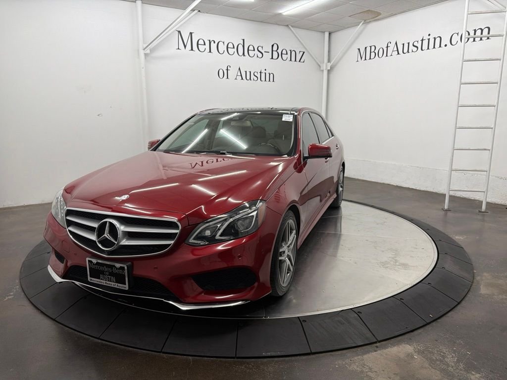 Used 2015 Red Mercedes-Benz E 350 image 3