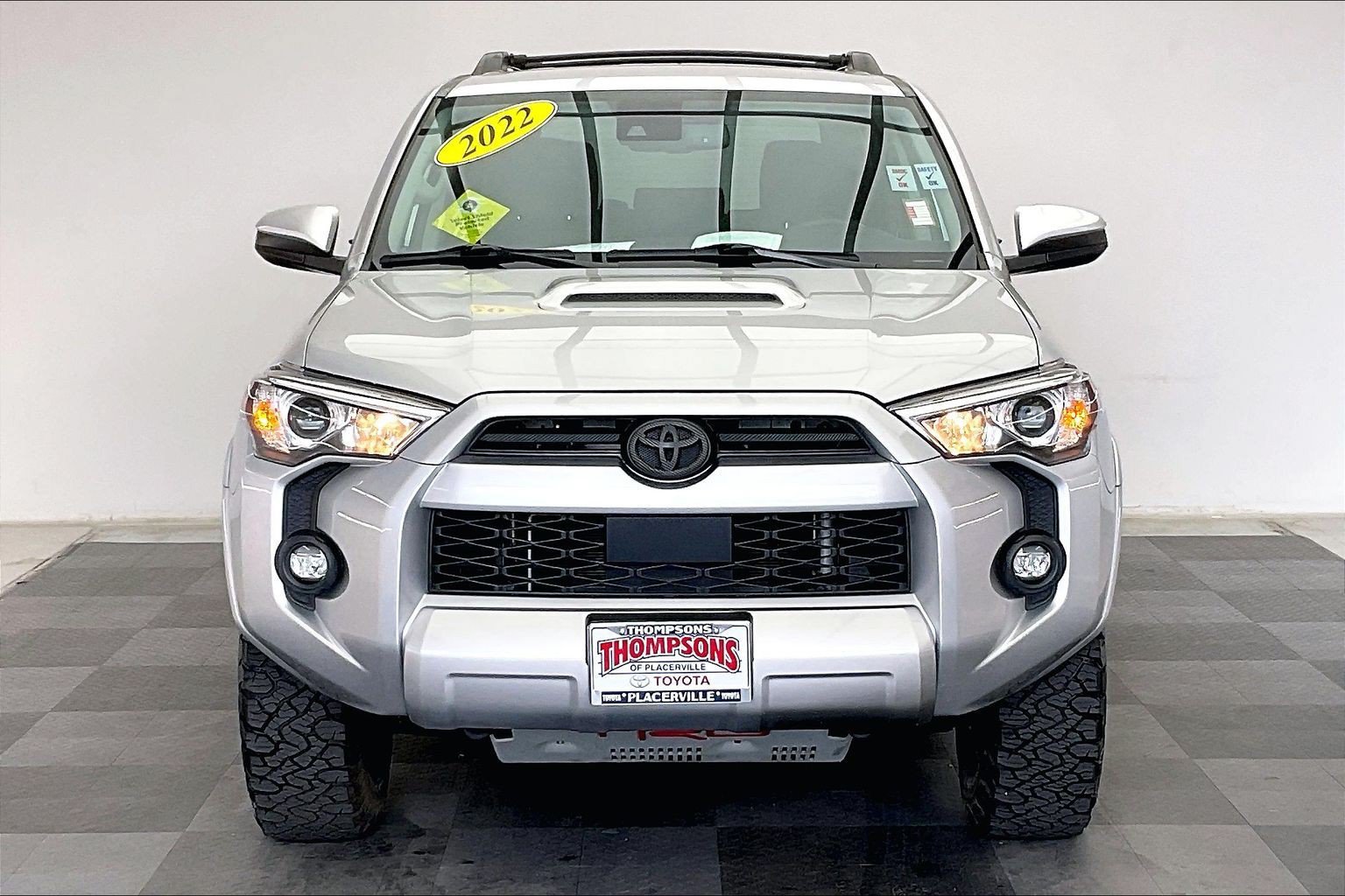 Used 2022 Classic Silver Metallic Toyota TRD Off-Road image 2