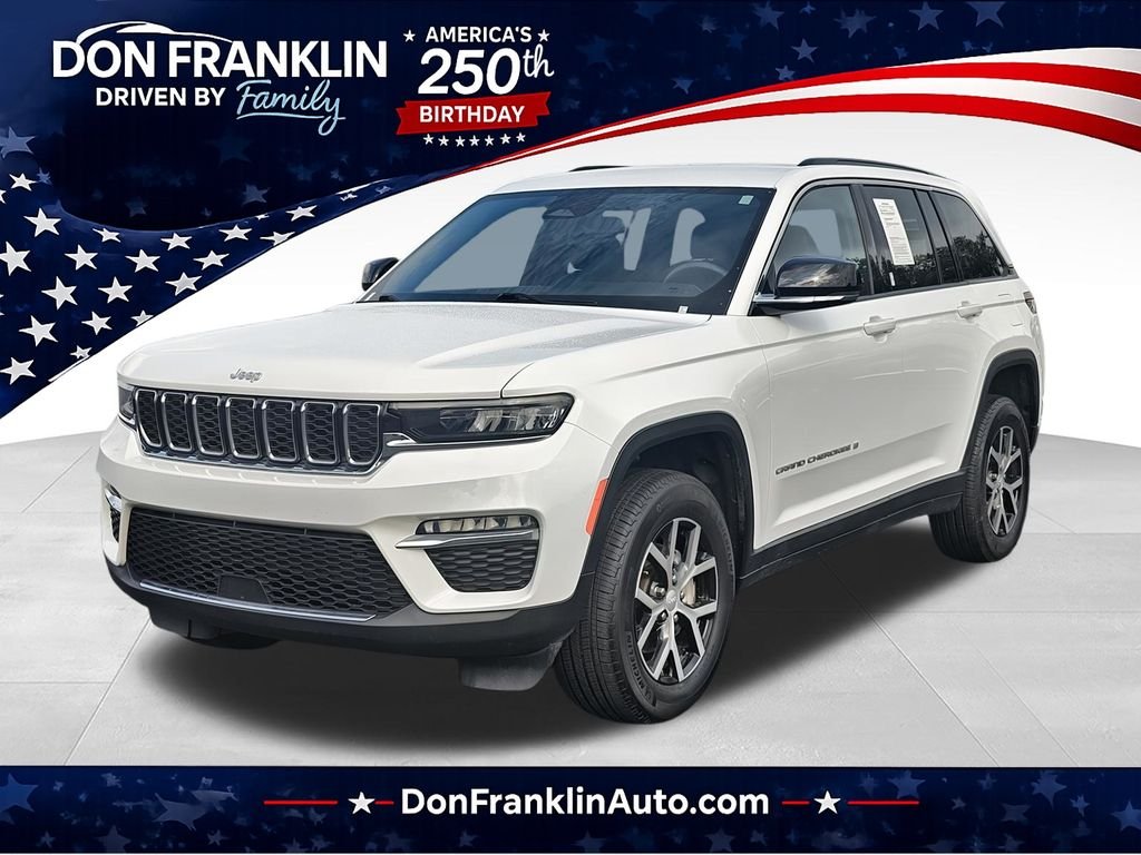 Used 2024 White Jeep Limited image 1