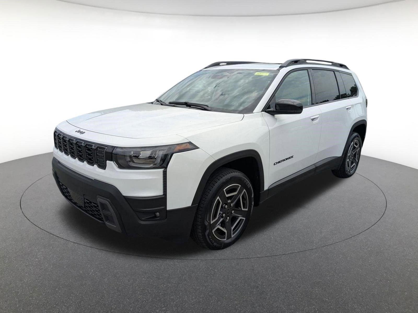 New 2026 Bright White Clear-Coat Exterior Paint Jeep Limited image 9