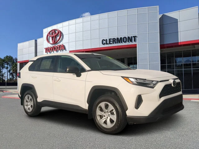 Certified Used 2024 White Toyota LE image 1