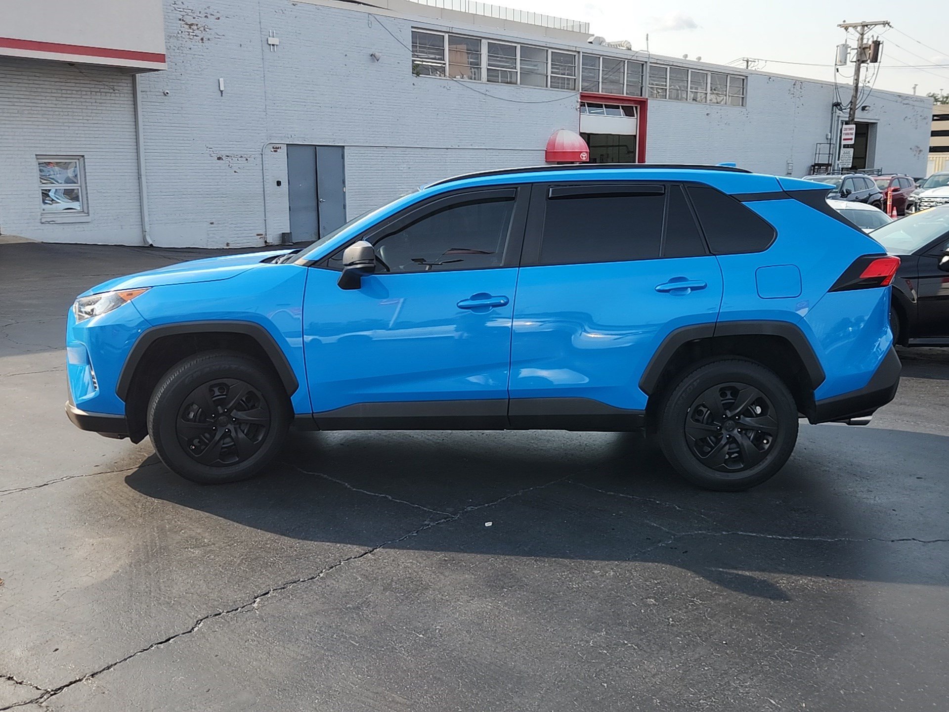Used 2020 Blue Flame Toyota LE image 4