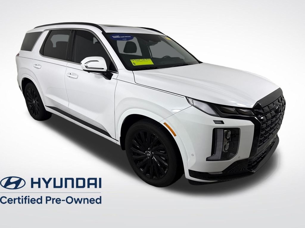 Certified Used 2025 White Hyundai Calligraphy Night Edition image 1