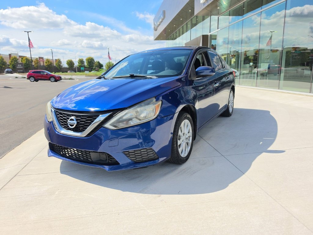 Used 2018 Blue Nissan SV image 1