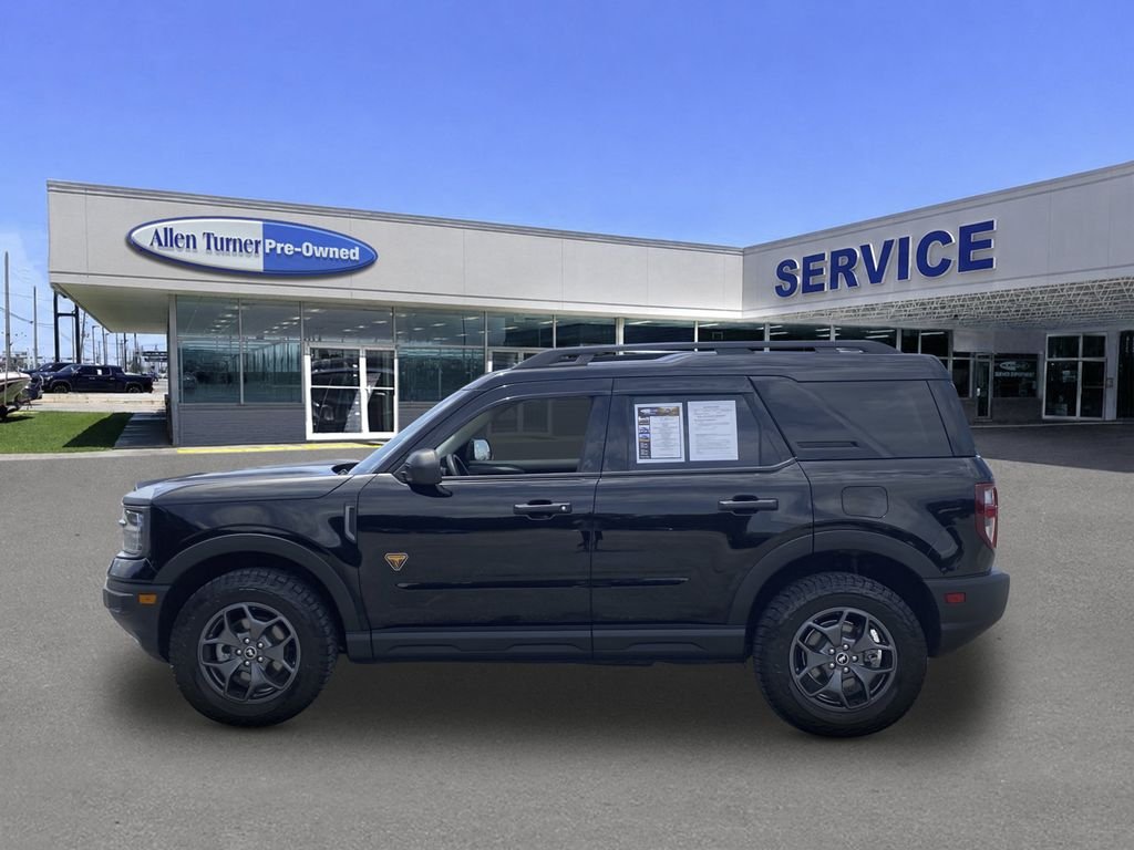 Used 2021 Shadow Black Ford Badlands image 5