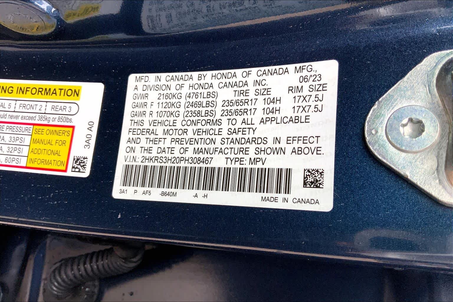 2023 Honda CR-V LX - Photo 33