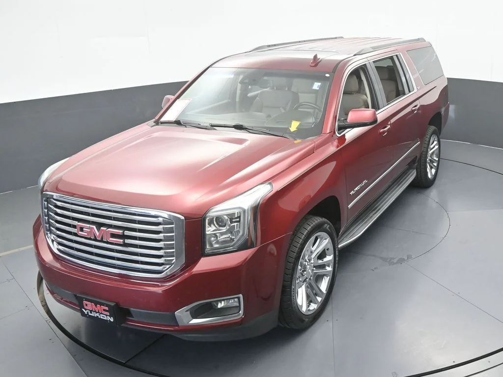 Used 2019 Crimson Red Tintcoat GMC SLT image 52