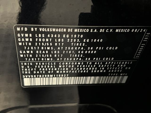Certified Used 2024 Black Volkswagen 1.5T S image 27