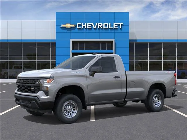 New 2026 Sterling Gray Metallic Chevrolet WT image 2