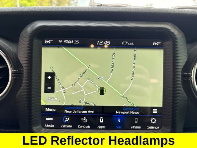 Used 2020 Blue Jeep Unlimited Sahara image 21