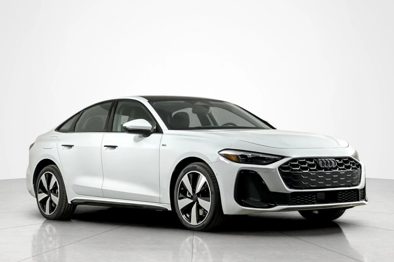 Used 2026 Glacier White Metallic Audi Premium 2.0 TFSI quattro image 2