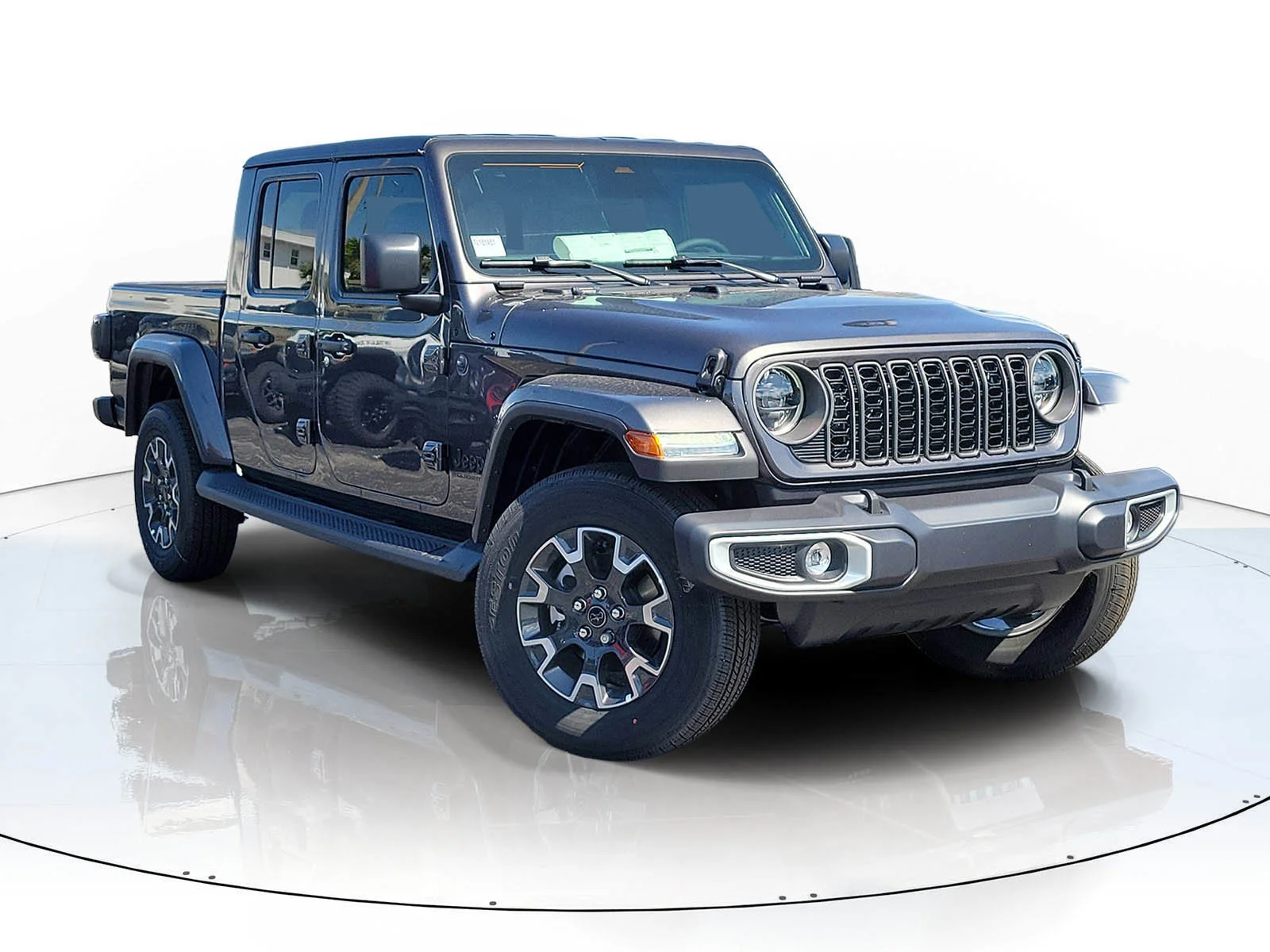 New 2026 Granite Crystal Metallic Clearcoat Jeep Sahara image 1