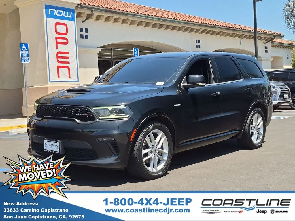 Certified Used 2022 Black Dodge R/T image 1