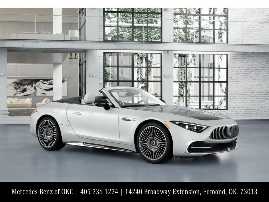 New 2026 MANUFAKTUR moonlight white magno (White Ambiance) Mercedes-Benz Maybach SL 680 image 12