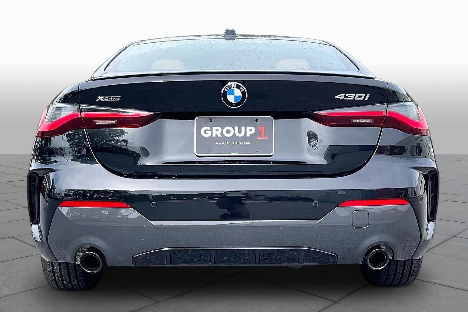 Certified Used 2024 Black Sapphire Metallic BMW 430i xDrive image 4