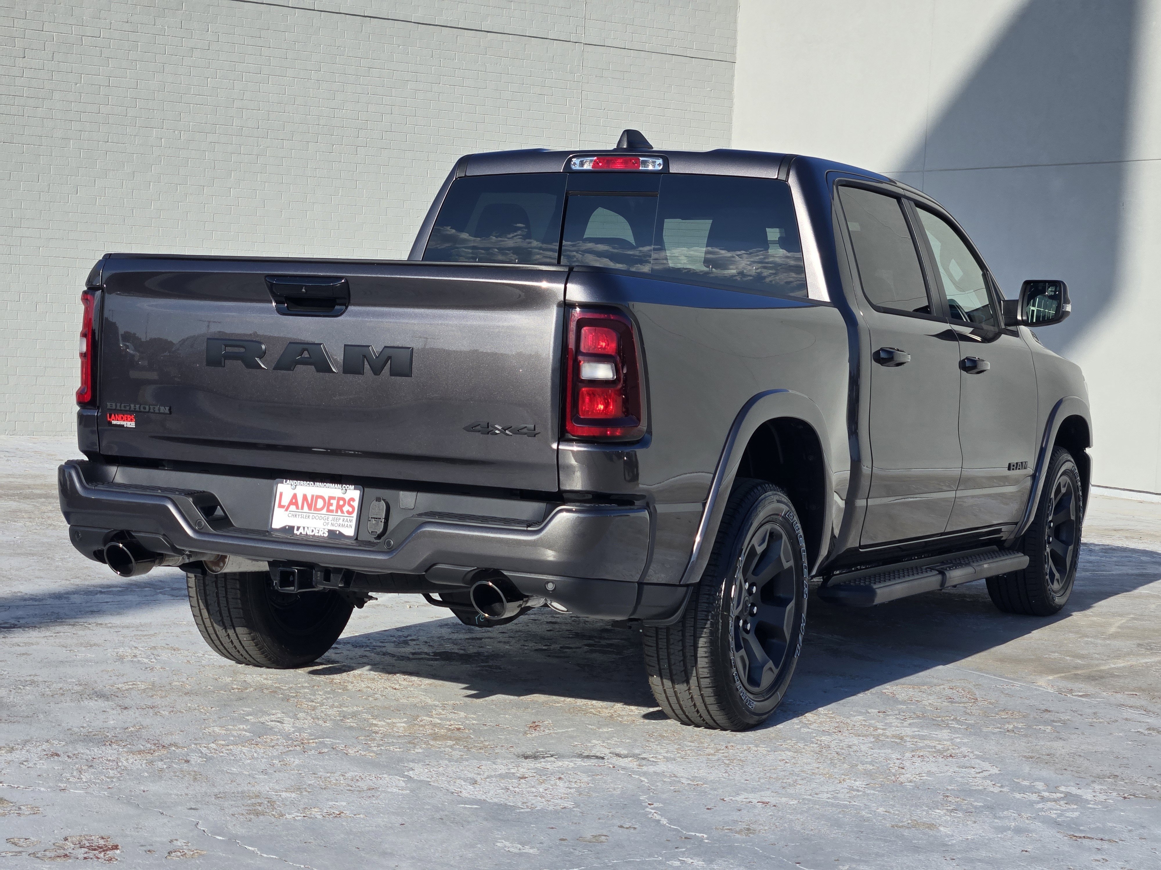 New 2026 Granite Crystal Metallic Clear-Coat Exterior Paint RAM Big Horn image 4