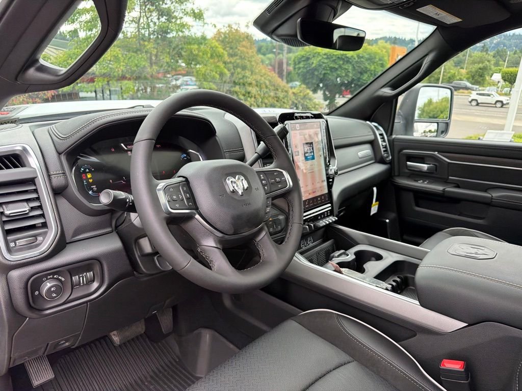 New 2026 Bright White Clear-Coat Exterior Paint RAM Laramie image 16