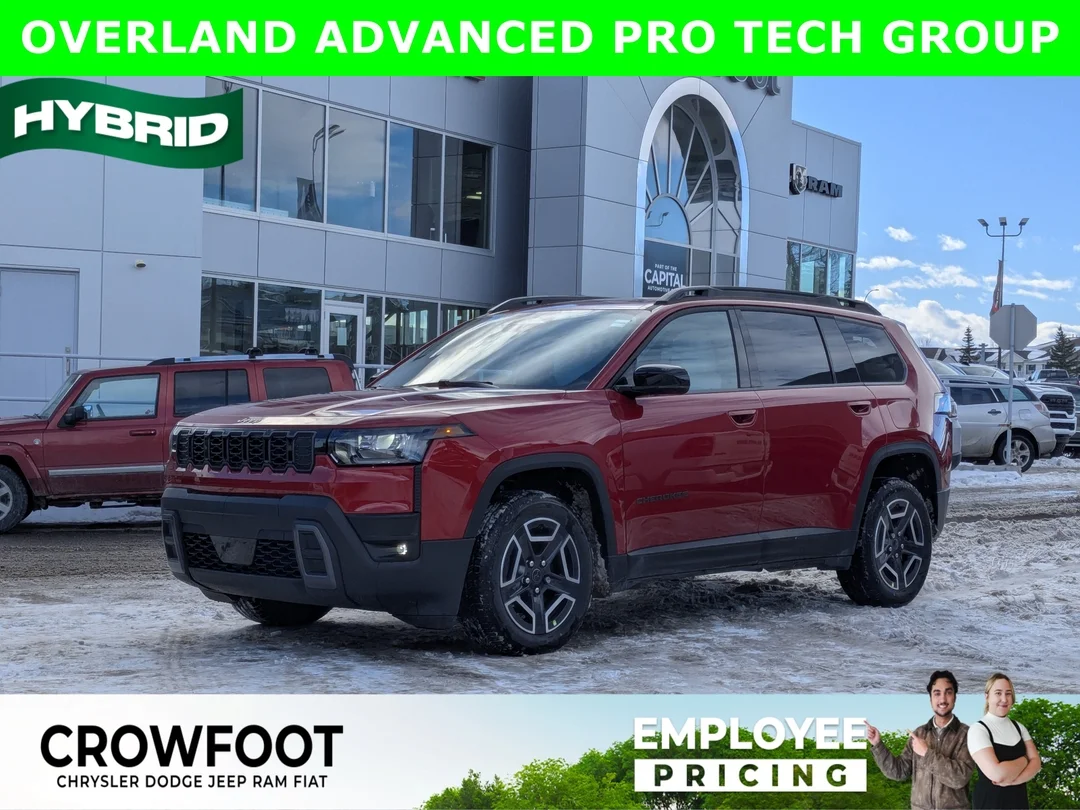New 2026 Red Jeep Limited - - 4x4 - Tech Group - Panoramic Sunroof - Trailer Tow - Remote Start & More! image 1