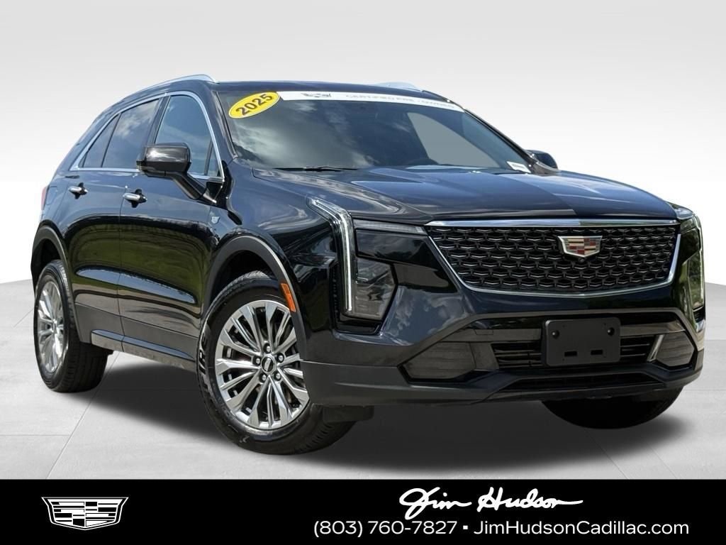 Stellar Black Metallic 2025 Cadillac XT4 Premium Luxury FWD SUV / Crossover Front-Wheel Drive 9-Speed Automatic