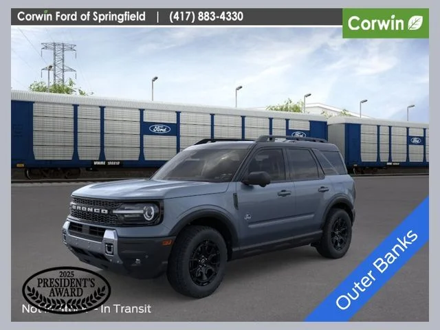 New 2026 Azure Gray Metallic Tri-Coat Ford Outer Banks® image 1
