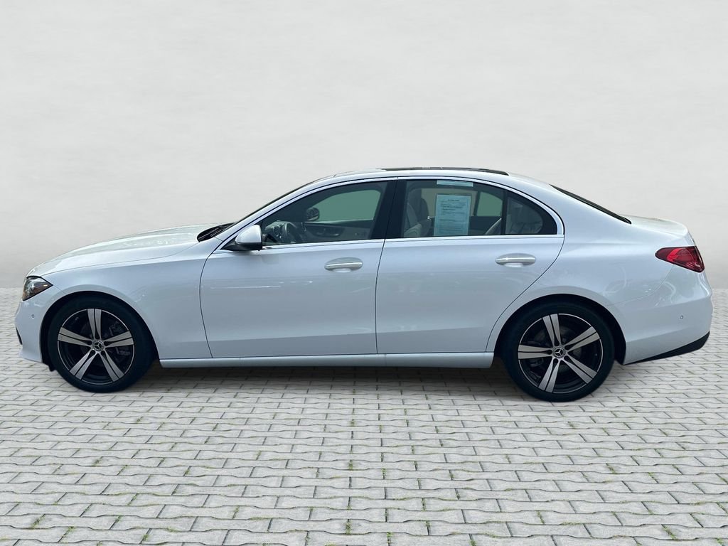 Certified Used 2024 MANUFAKTUR Moonlight White Metallic Mercedes-Benz C 300 image 8