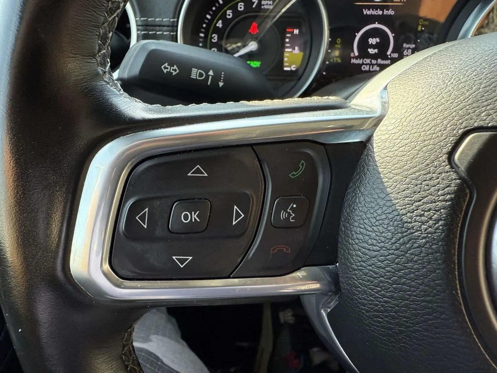 Used 2023 White Jeep Sahara 4xe image 24