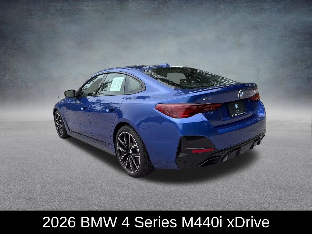 Used 2026 Blue BMW M440i xDrive Gran Coupe image 3