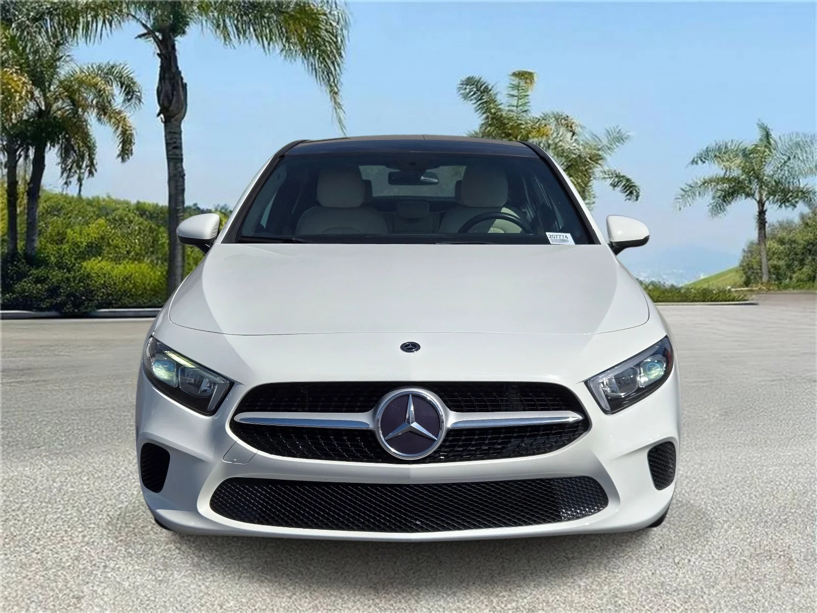 Used 2019 Digital White Metallic Mercedes-Benz A 220 Sedan image 3