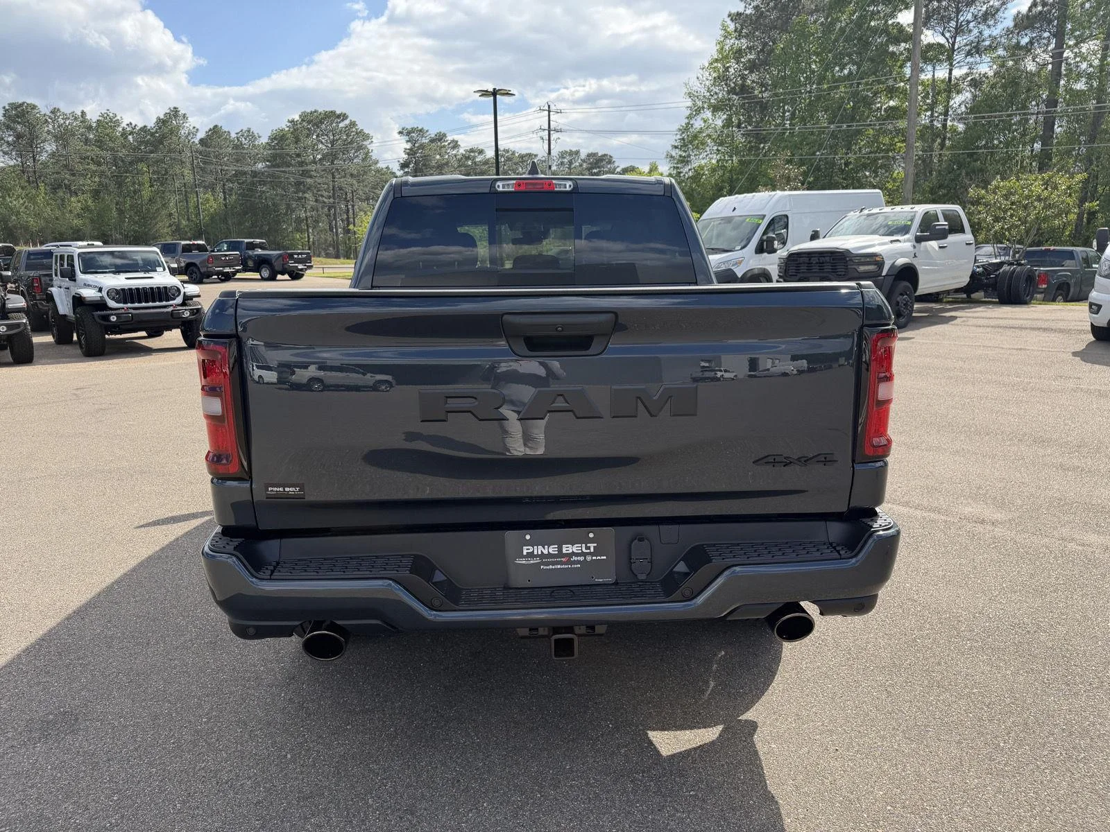 New 2026 Forged Blue Metallic Exterior Paint RAM Express image 4