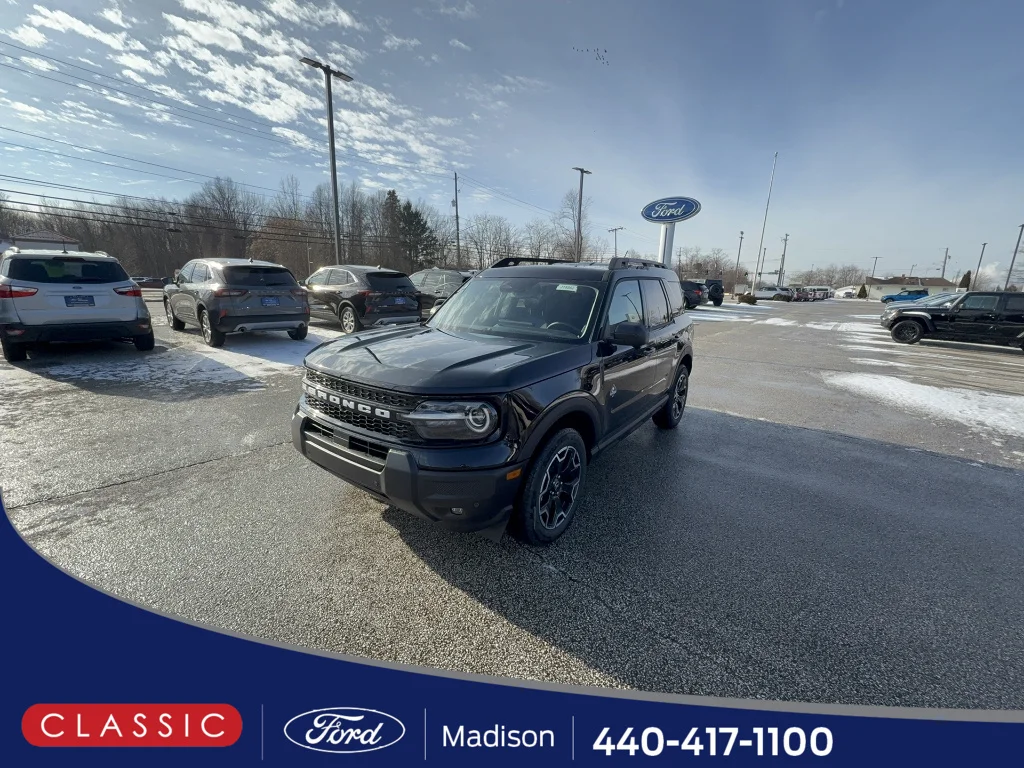New 2025 Shadow Black Ford Outer Banks image 1
