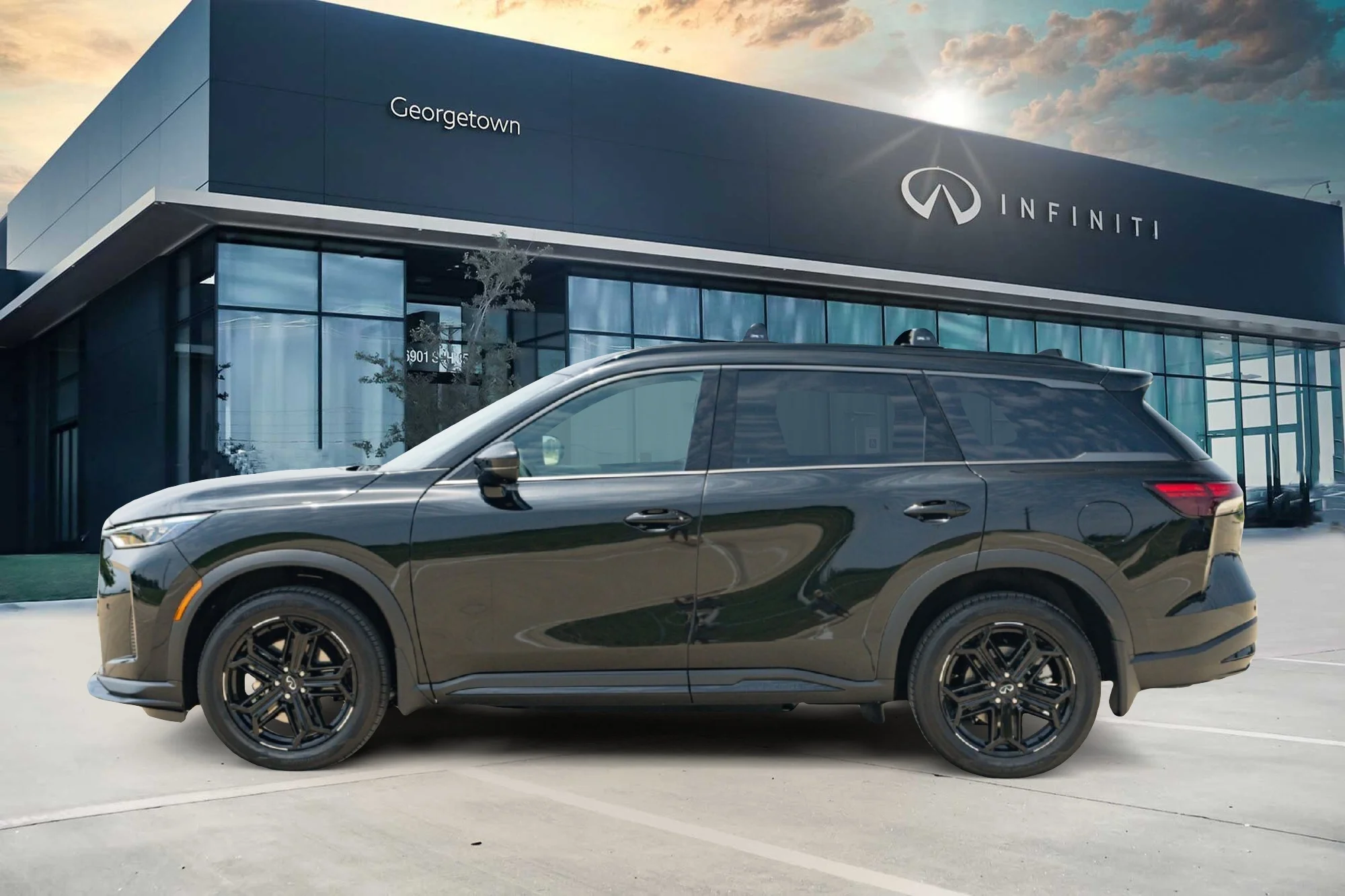 New 2027 MINERAL BLACK INFINITI Sport AWD image 6