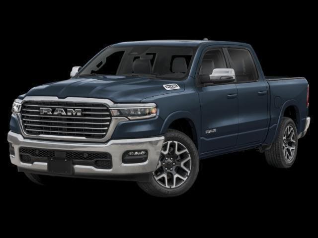 New 2026 Forged Blue Metallic Exterior Paint RAM Laramie image 1