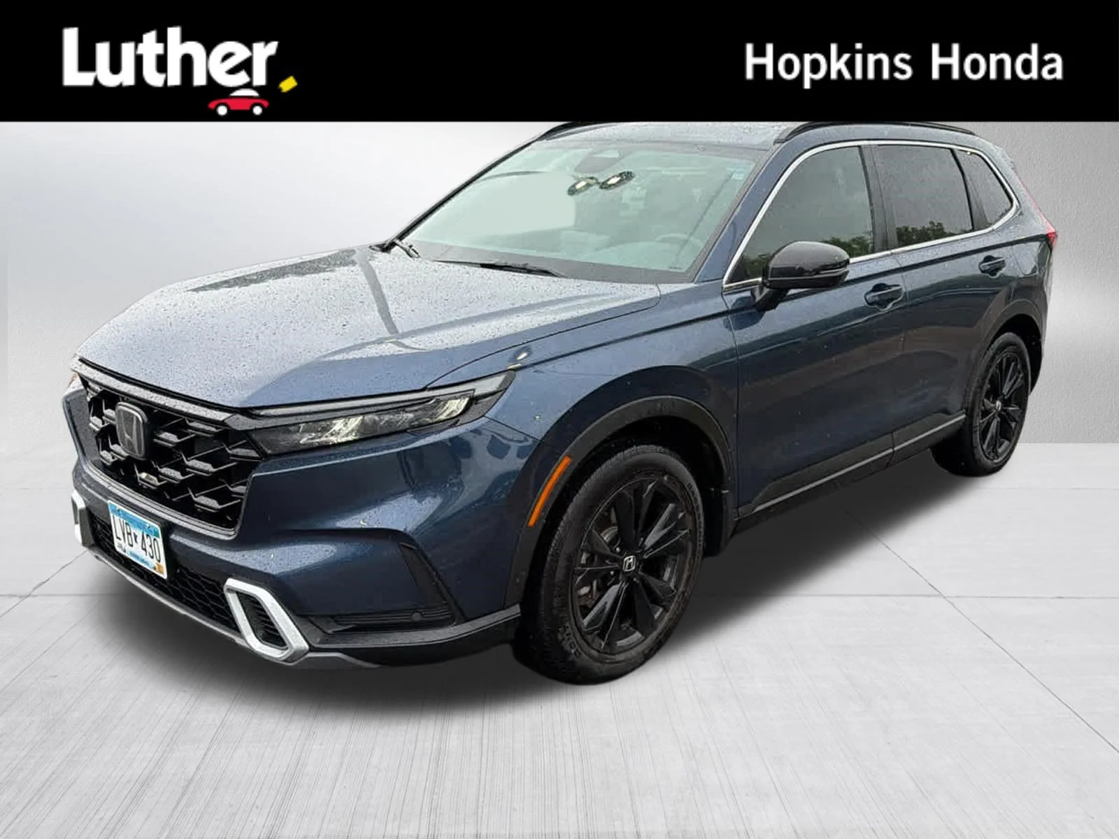Certified Used 2024 Canyon River Blue Metallic Honda Sport Touring image 1