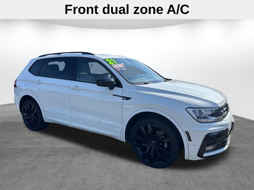 Used 2021 White Volkswagen 2.0T SE R-Line Black image 5