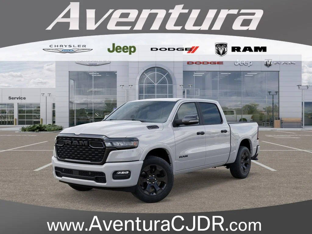 New 2025 Bright White Clear-Coat Exterior Paint RAM Big Horn/Lone Star image 1