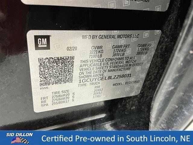 Used 2020 Black Chevrolet LTZ image 15