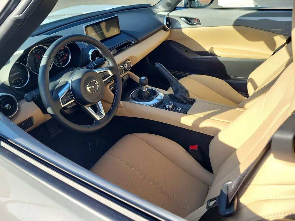 New 2026 Mazda MX-5 Miata RF Grand Touring CONVERTIBLE in Orange