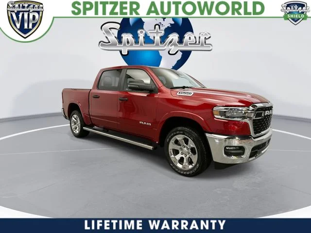 New 2026 Molten Red Pearl-Coat Exterior Paint RAM Big Horn/Lone Star image 3
